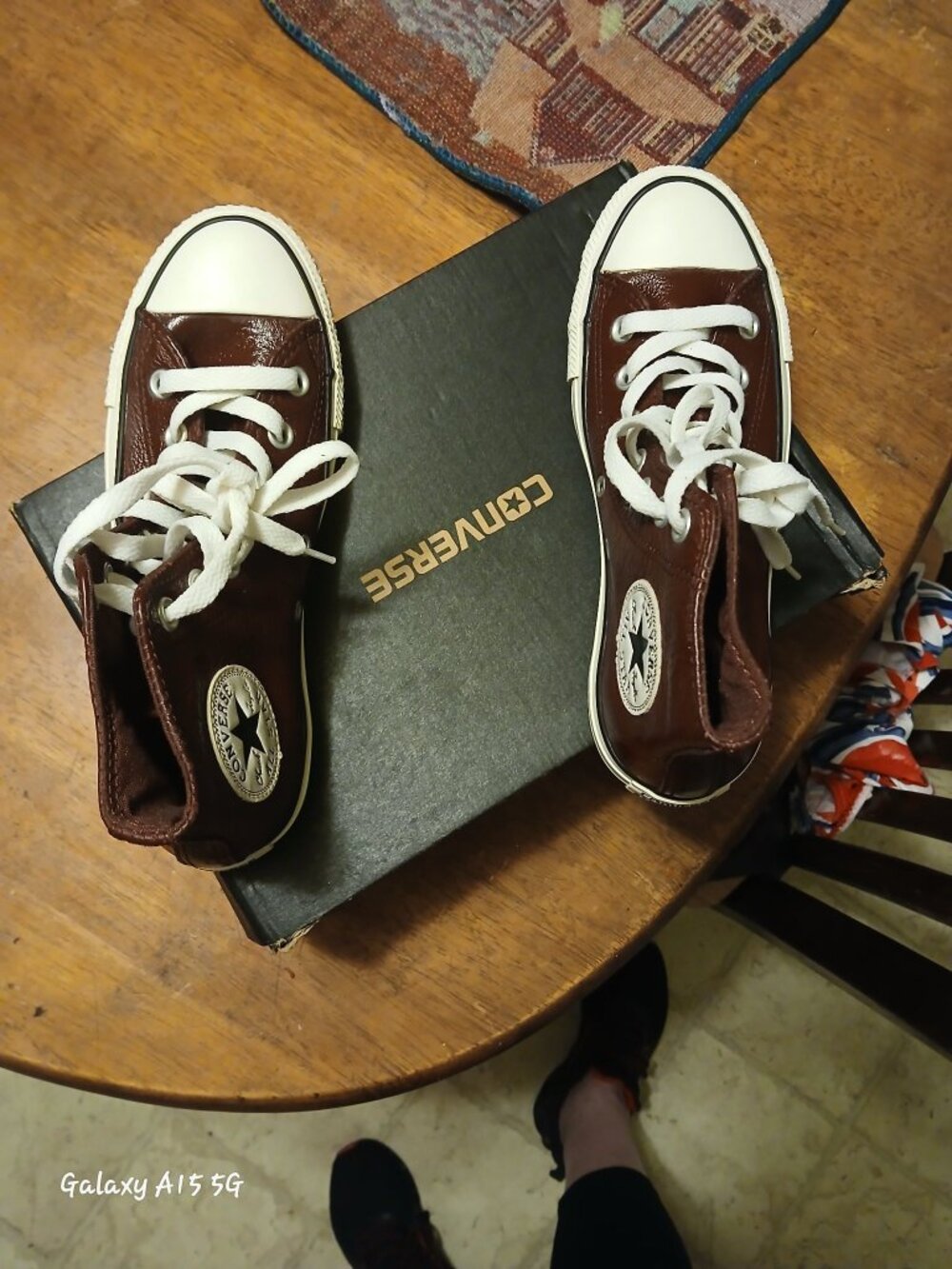 Converse Chuck Taylor All Star High Top Sneakers Brown Leather Andorra